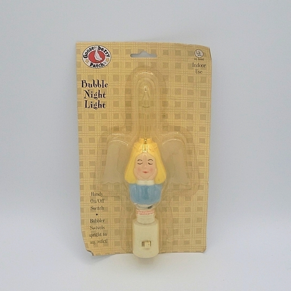 GOOSEBERRY PATCH NWT Vintage Angel Bubble Nightlight